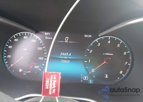 2020 Mercedes-Benz Glc 300 4Matic z USA, uszkodzony, nr VIN WDC0G8EB5LF723908